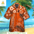 MLB Baltimore Orioles Hawaiian Hibiscus Palm Tropical - Adult & Kids T-Shirts, Sweatshirts & Hoodies apparel design preview 1