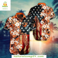 Baltimore Orioles Hawaiian Stars Stripes Floral MLB - Adult & Kids T-Shirts, Sweatshirts & Hoodies apparel design preview 1