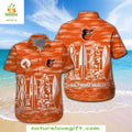 Baltimore Orioles MLB Hawaiian Surfboard Sunset - Adult & Kids T-Shirts, Sweatshirts & Hoodies apparel design preview 1