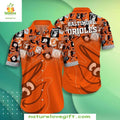 MLB Baltimore Orioles Hawaiian Swirl Logo Stylish - Adult & Kids T-Shirts, Sweatshirts & Hoodies apparel design preview 1
