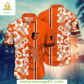 Baltimore Orioles Hawaiian Tropical Floral MLB - Adult & Kids T-Shirts, Sweatshirts & Hoodies apparel design preview 1