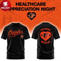 Baltimore Orioles x 2026 Healthcare Appreciation - Adult & Kids T-Shirts, Sweatshirts & Hoodies apparel design preview 1