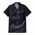 Baltimore Ravens Hawaiian Avian Elegance Design by - Adult & Kids T-Shirts, Sweatshirts & Hoodies apparel design preview 1