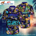 Baltimore Ravens Summer Vibes Aloha Surf And Sun - Adult & Kids T-Shirts, Sweatshirts & Hoodies apparel design preview 1