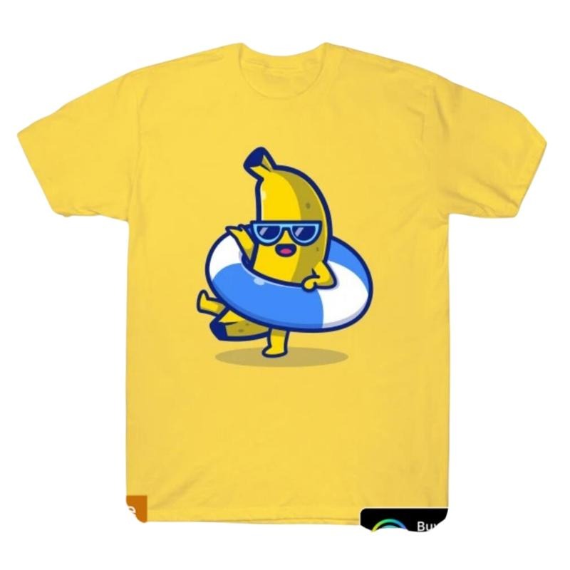 Banana Wearing Balloon Summer Casual Streetwear - Adult & Kids T-Shirts, Sweatshirts & Hoodies apparel design preview 1