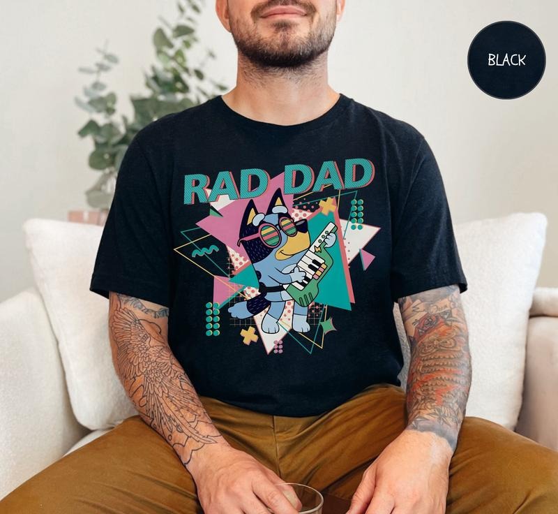Bandit RAD Dad Cool Club Bingo Family - Adult & Kids T-Shirts, Sweatshirts & Hoodies apparel design preview 1