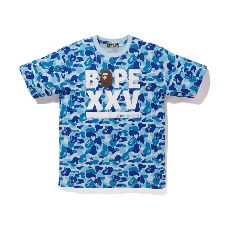 Bape ABC XXV Logo Blue - Adult & Kids T-Shirts, Sweatshirts & Hoodies apparel design preview 1