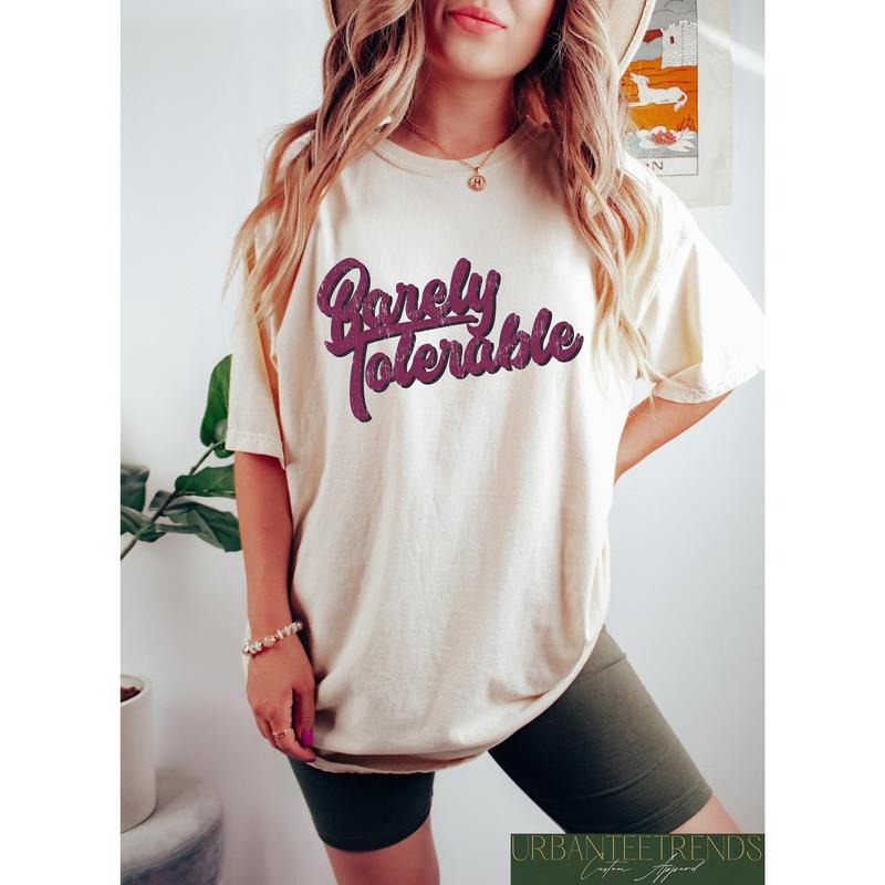 Barely Tolerable Pride Prejudice Best Price - Adult & Kids T-Shirts, Sweatshirts & Hoodies apparel design preview 1