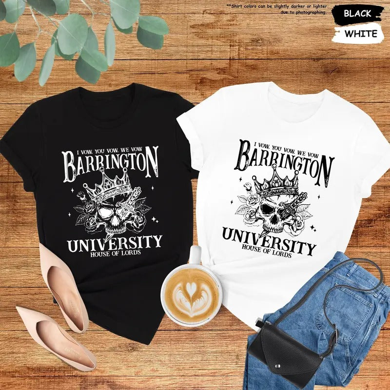 Barrjngt0n University RjtuaI Smut Dark Romance Reader - Adult & Kids T-Shirts, Sweatshirts & Hoodies apparel design preview 1