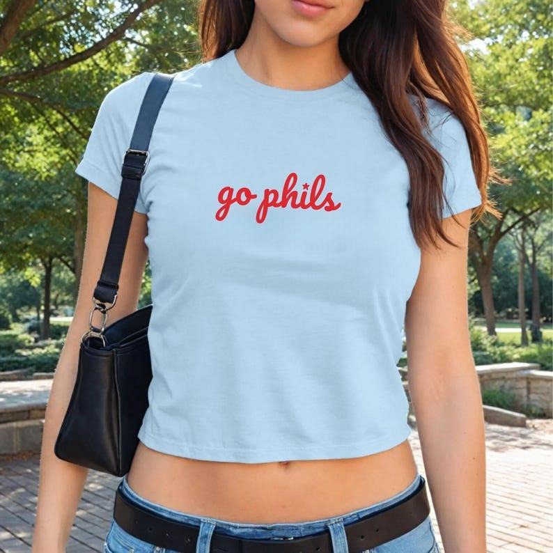 Baseball Baby Philly Fan Summer Top Cotton - Adult & Kids T-Shirts, Sweatshirts & Hoodies apparel design preview 1