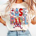 Baseball Coquette Game Day Mama Retro Mom - Adult & Kids T-Shirts, Sweatshirts & Hoodies apparel design preview 1