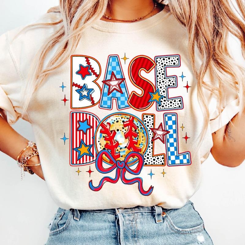Baseball Coquette Game Day Mama Retro Mom - Adult & Kids T-Shirts, Sweatshirts & Hoodies apparel design preview 1