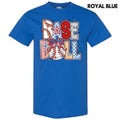 Baseball Crazy Pattern Gildan Short Sleeve 'NLB' - Adult & Kids T-Shirts, Sweatshirts & Hoodies apparel design preview 1