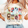 Baseball Game Day Coquette Mama Brushstroke - Adult & Kids T-Shirts, Sweatshirts & Hoodies apparel design preview 1