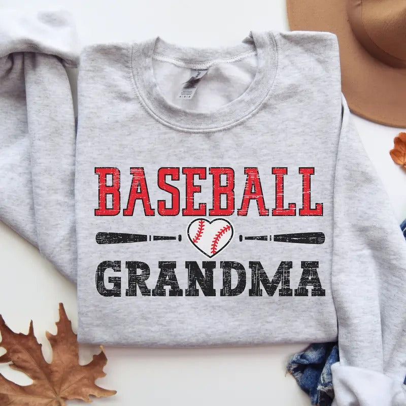Baseball Grandma - Adult & Kids T-Shirts, Sweatshirts & Hoodies apparel design preview 1