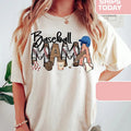 Baseball Mama Mom Sports Family Crew Neck Casual - Adult & Kids T-Shirts, Sweatshirts & Hoodies apparel design preview 1
