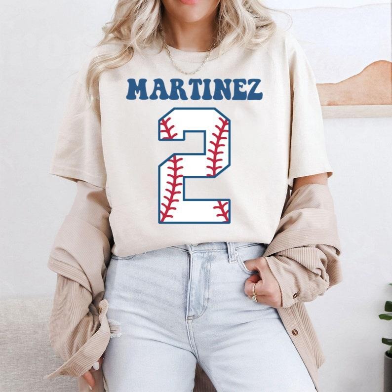 Baseball Mom My Era Sports Game Day Name Number 2 - Adult & Kids T-Shirts, Sweatshirts & Hoodies apparel design preview 1