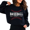 Baseball Mom Vintage Sports Sweat Family - Adult & Kids T-Shirts, Sweatshirts & Hoodies apparel design preview 1