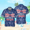 Baseball Philadelphia Phillies Print Hawaiian - Adult & Kids T-Shirts, Sweatshirts & Hoodies apparel design preview 1