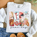 Baseball Classic Game Day Coquette Bow Mama - Adult & Kids T-Shirts, Sweatshirts & Hoodies apparel design preview 1