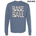 Baseball Words Sequin Patch Comfort Colors - Adult & Kids T-Shirts, Sweatshirts & Hoodies apparel design preview 1