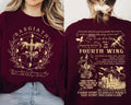 Basgiath War College 2 Sided Fourth Wing S Empyrean - Adult & Kids T-Shirts, Sweatshirts & Hoodies apparel design preview 1