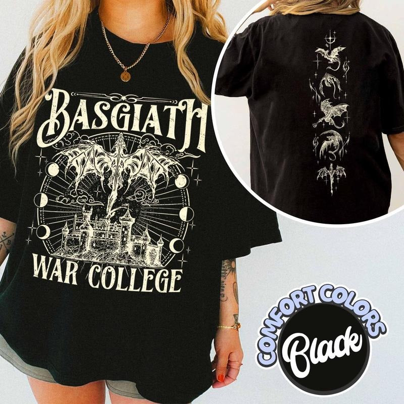 Basgiath War College Dragon Riders Fly Die Quadrant - Adult & Kids T-Shirts, Sweatshirts & Hoodies apparel design preview 1