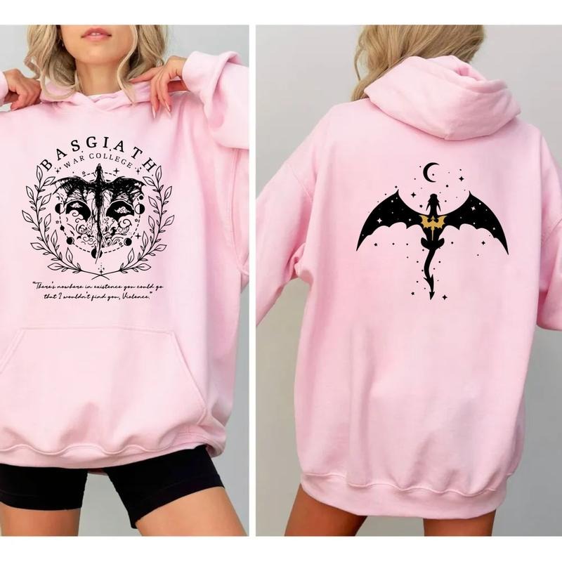 Basgiath War College Fourth Wing Double Sided Daily - Adult & Kids T-Shirts, Sweatshirts & Hoodies apparel design preview 1
