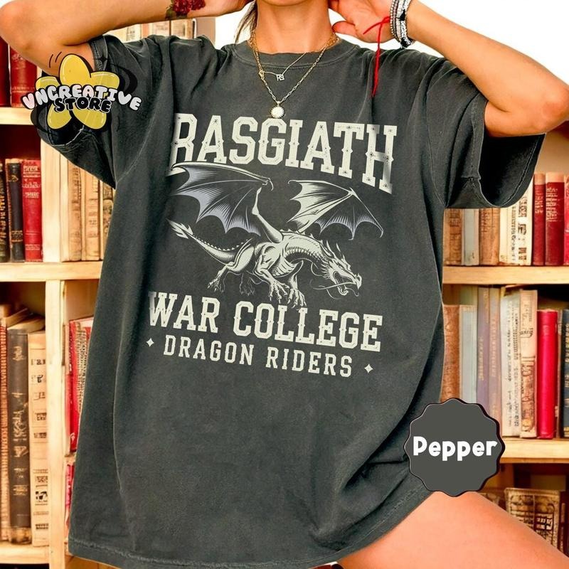 Basgiath War College Fourth Wing Dragon Rider Rebecca - Adult & Kids T-Shirts, Sweatshirts & Hoodies apparel design preview 1