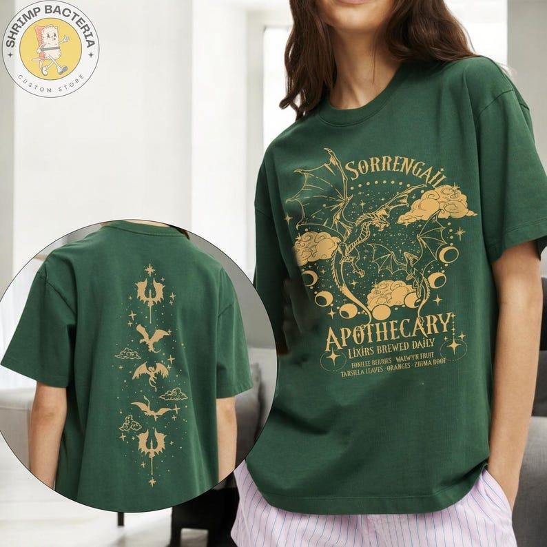 Basgiath War College Fourth Wing Ridoc Dragon Rider - Adult & Kids T-Shirts, Sweatshirts & Hoodies apparel design preview 1