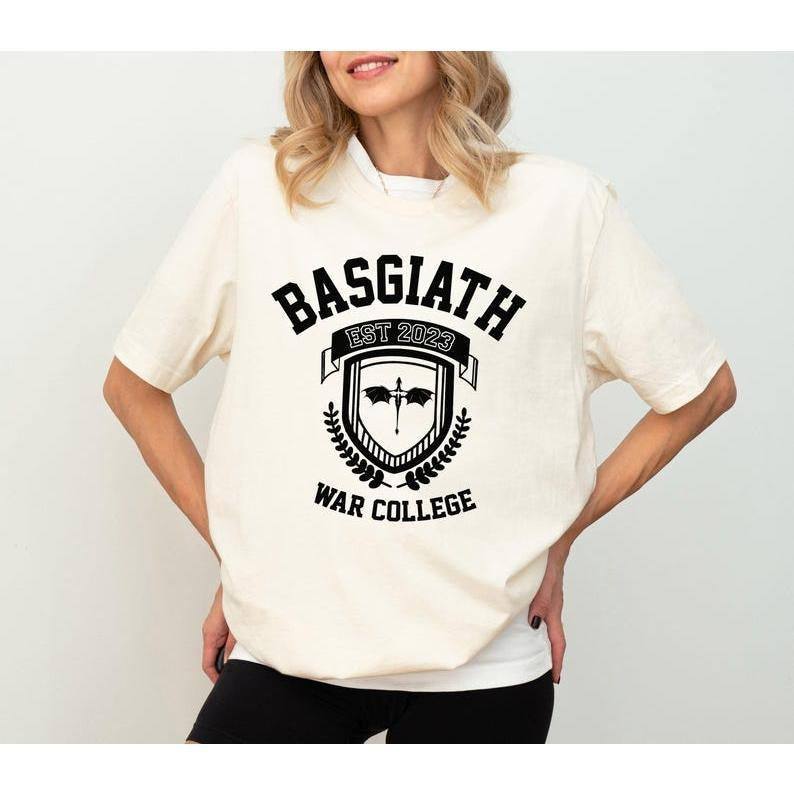 Basgiath War College Fourth Wing Dragon Rider Riders - Adult & Kids T-Shirts, Sweatshirts & Hoodies apparel design preview 1