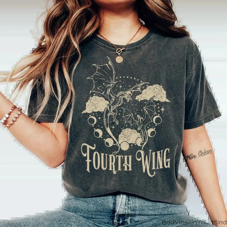 Basgiath War College Fourth Wing Dragon Rider Throne - Adult & Kids T-Shirts, Sweatshirts & Hoodies apparel design preview 1