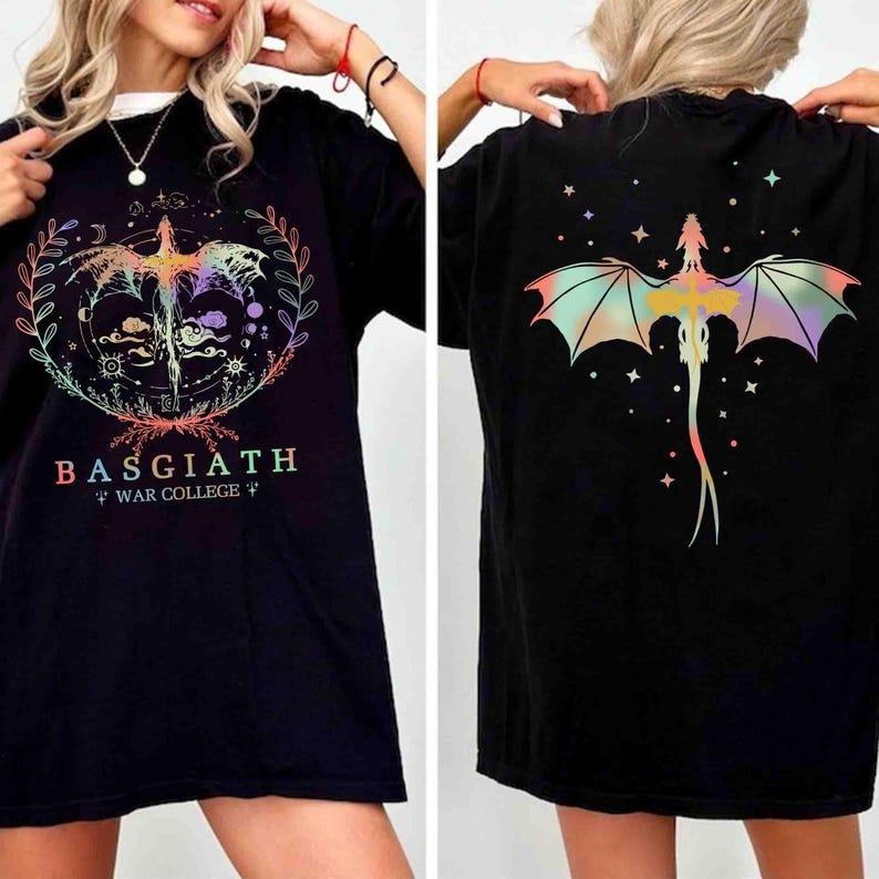 Basgiath War College Two Sided Dragon Rider Fourth - Adult & Kids T-Shirts, Sweatshirts & Hoodies apparel design preview 1