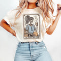 Basketball Mom Tarot Card Halloween Skeleton Mama - Adult & Kids T-Shirts, Sweatshirts & Hoodies apparel design preview 1