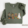 Basset Hound Halloween Dog Lover - Adult & Kids T-Shirts, Sweatshirts & Hoodies apparel design preview 1