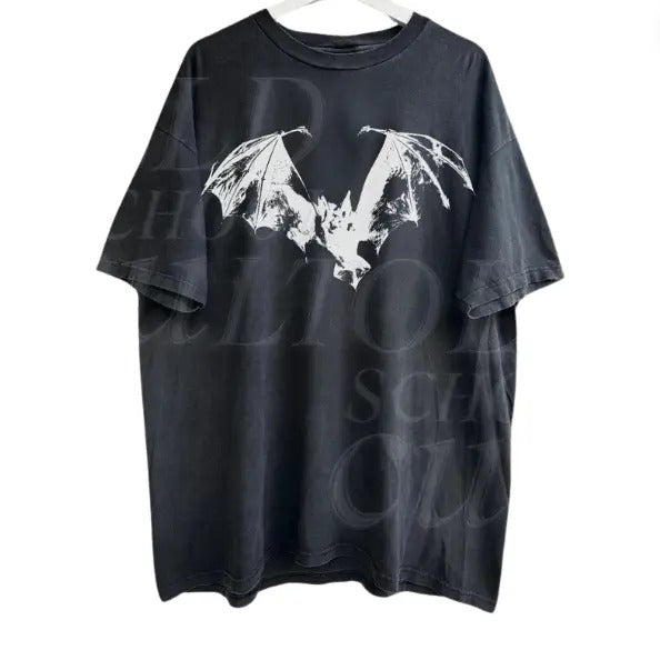 Bat Y2k Vintage 90s Retro Gothic Grunge 2000s Pump - Adult & Kids T-Shirts, Sweatshirts & Hoodies apparel design preview 1
