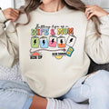 Battery Life Wife Mom Funny Exhausted Sun Up - Adult & Kids T-Shirts, Sweatshirts & Hoodies apparel design preview 1