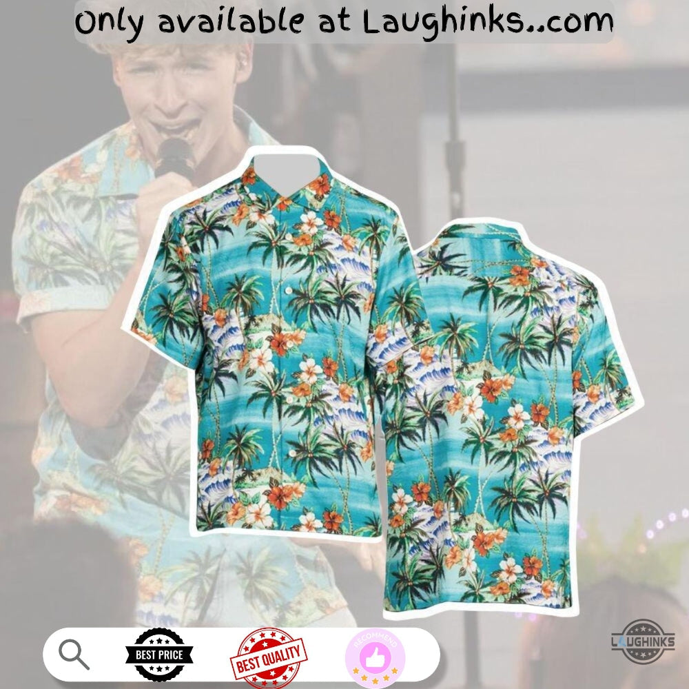 Bayley Littrell Tommy Bahama Hawaiian On American - Adult & Kids T-Shirts, Sweatshirts & Hoodies apparel design preview 1