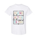 Be Kind Brave True Happy You Kindness Motivational - Adult & Kids T-Shirts, Sweatshirts & Hoodies apparel design preview 1