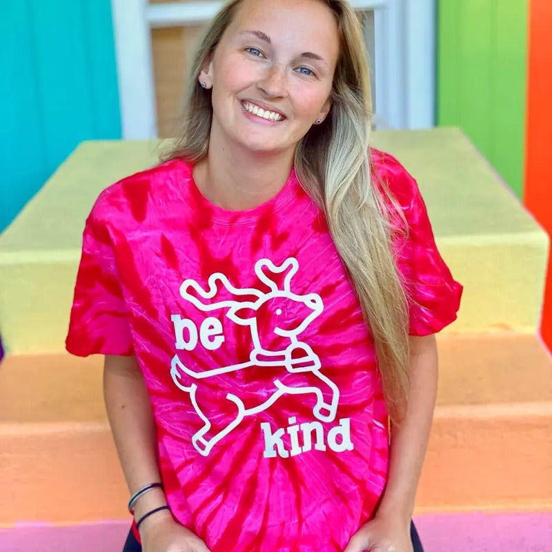 Be Kind Reindeer - Adult & Kids T-Shirts, Sweatshirts & Hoodies apparel design preview 1