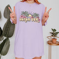 Beach Bum Palm Tree Summer Ocean Vacation Coconut - Adult & Kids T-Shirts, Sweatshirts & Hoodies apparel design preview 1