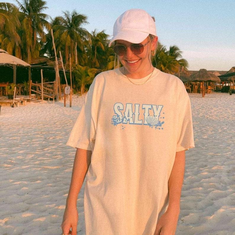 Beach Bum D Vacation Salty Cute Vacay - Adult & Kids T-Shirts, Sweatshirts & Hoodies apparel design preview 1