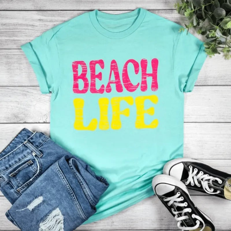 Beach Life - Adult & Kids T-Shirts, Sweatshirts & Hoodies apparel design preview 1