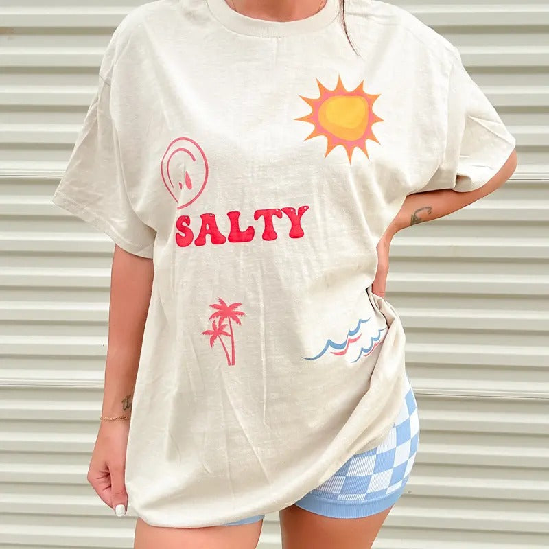 Beachy Sticker Trend - Adult & Kids T-Shirts, Sweatshirts & Hoodies apparel design preview 1