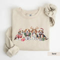 Beagle Santa Dog Mom Lover - Adult & Kids T-Shirts, Sweatshirts & Hoodies apparel design preview 1