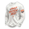 White-Bears Good Better Print Waffle Sweatshirt 3D Sweater - Gift Idea product image