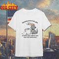 Behind Every Hot Girl Is A Cat That Follows Her Into - Adult & Kids T-Shirts, Sweatshirts & Hoodies apparel design preview 1