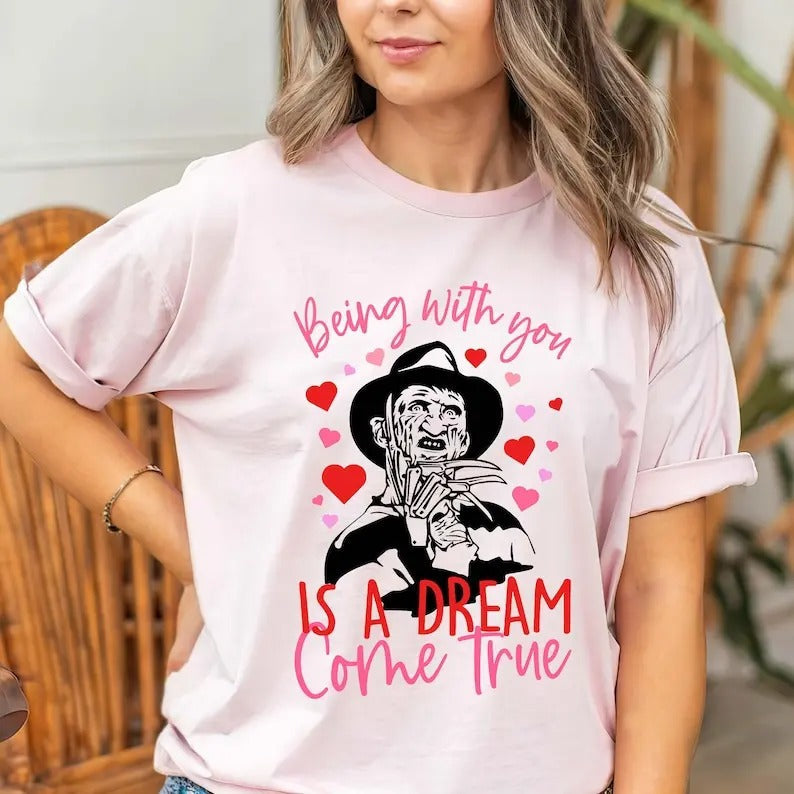 Being You Is Dream Come True Freddy Horror Movie - Adult & Kids T-Shirts, Sweatshirts & Hoodies apparel design preview 1