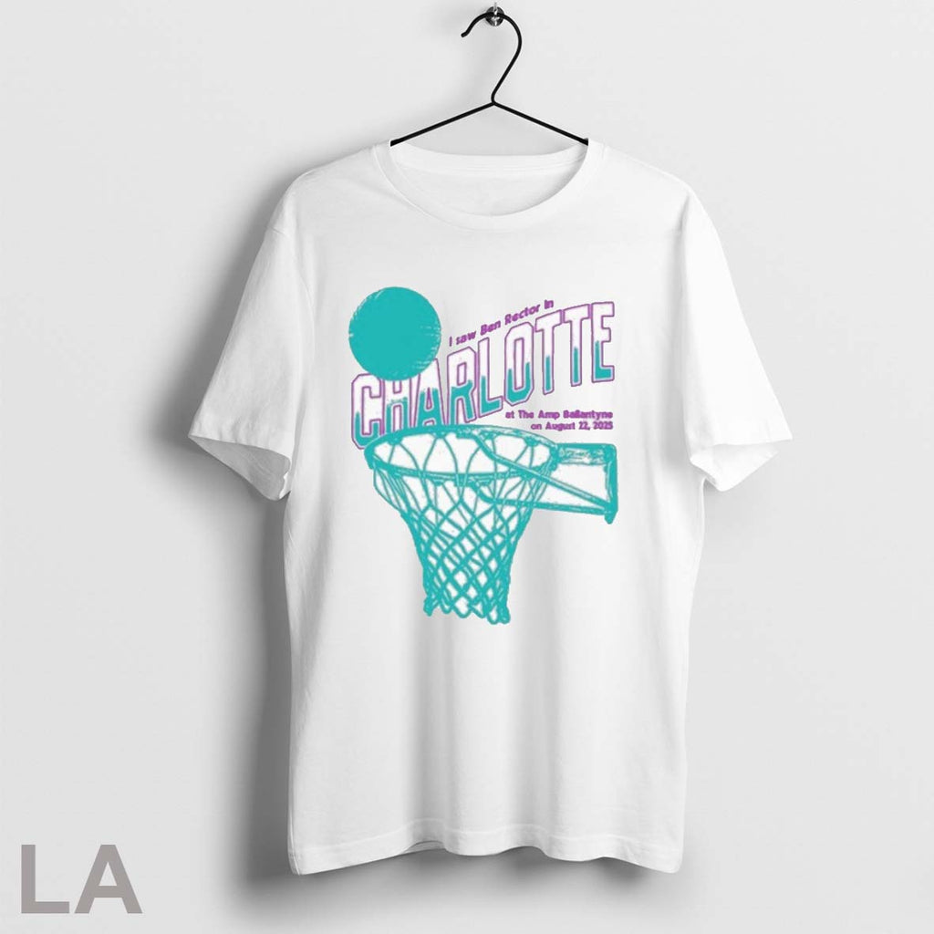 Ben Rector Aug 22 2025 Charlotte At The Amp - Adult & Kids T-Shirts, Sweatshirts & Hoodies apparel design preview 1