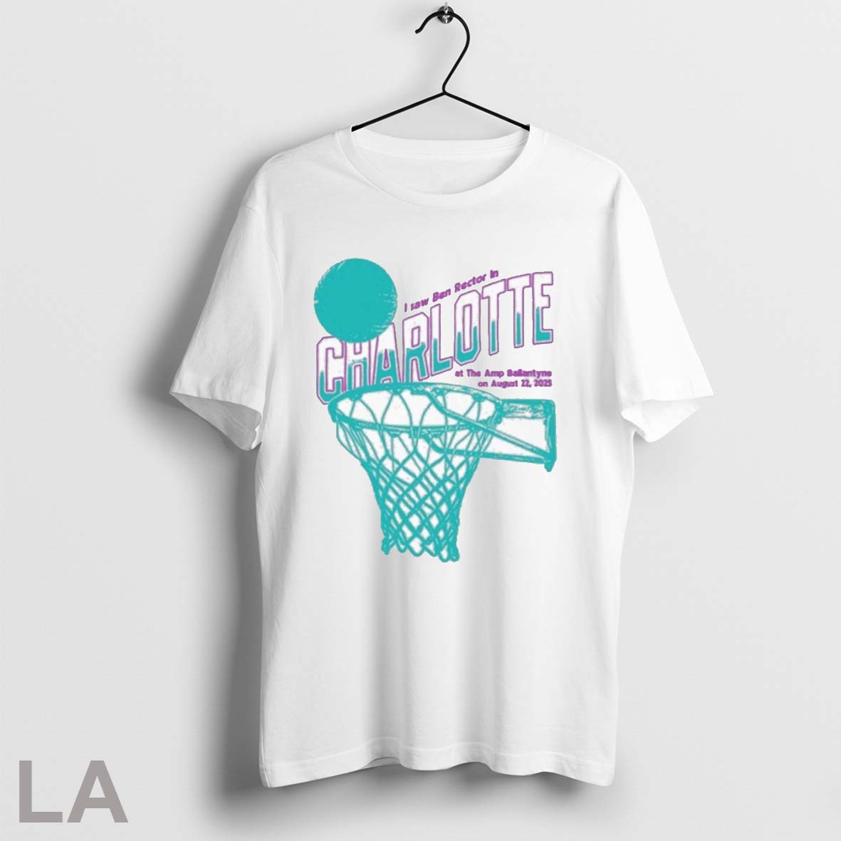 Ben Rector Aug 22 2025 Charlotte At The Amp - Adult & Kids T-Shirts, Sweatshirts & Hoodies apparel design preview 1